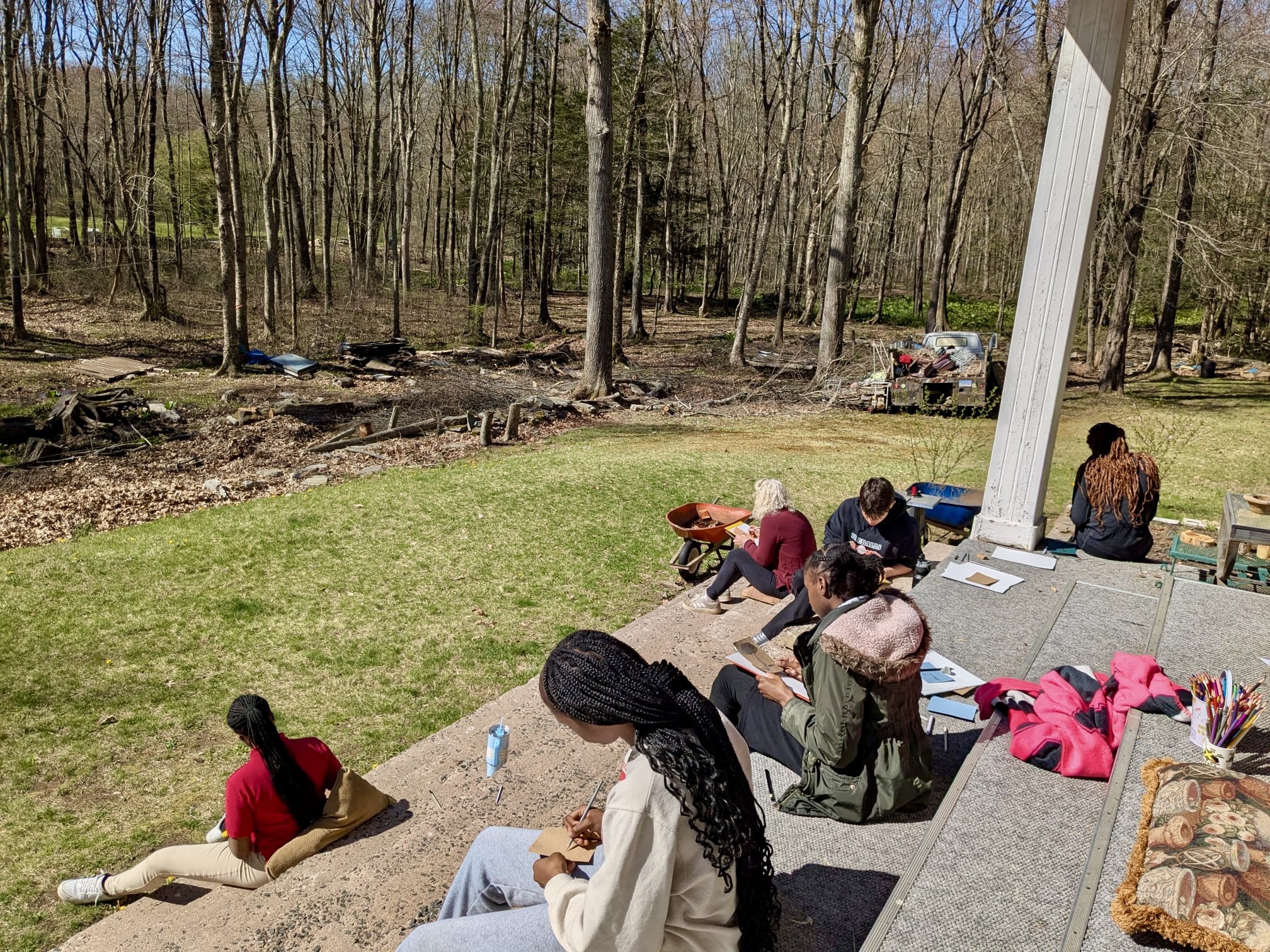 Students in classroom
